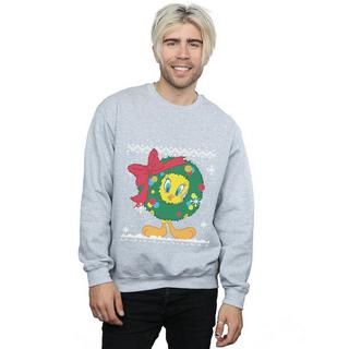 LOONEY TUNES Tweety Pie Christmas Fair Isle Felpa  