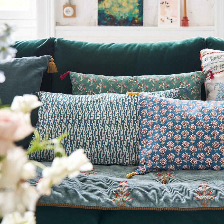 La Redoute Intérieurs Nadesha Housse de Coussin Rectangulaire  