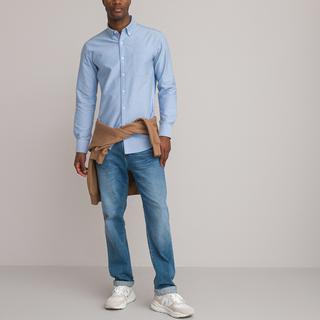 La Redoute Collections Oxfordhemd Button-Down-Kragen  