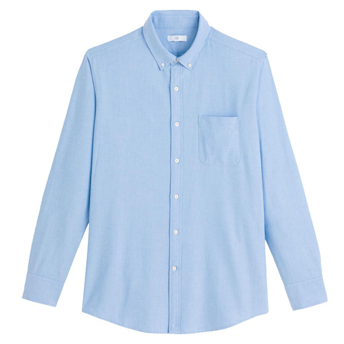 La Redoute Collections  Oxfordhemd mit Button-Down-Kragen 