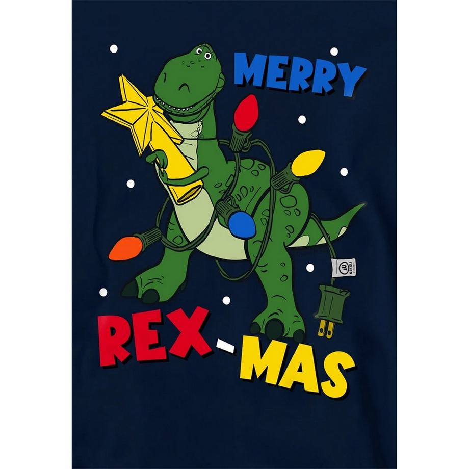 Toy Story  Merry Rexmas Felpa Con Cappuccio Natale 