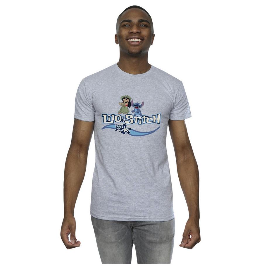 Disney Lilo & Stitch T-Shirt Stampa Grafica  