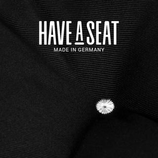 Have A Seat Have A Seat Sitzkissen 40x40x5 cm, schwarz  