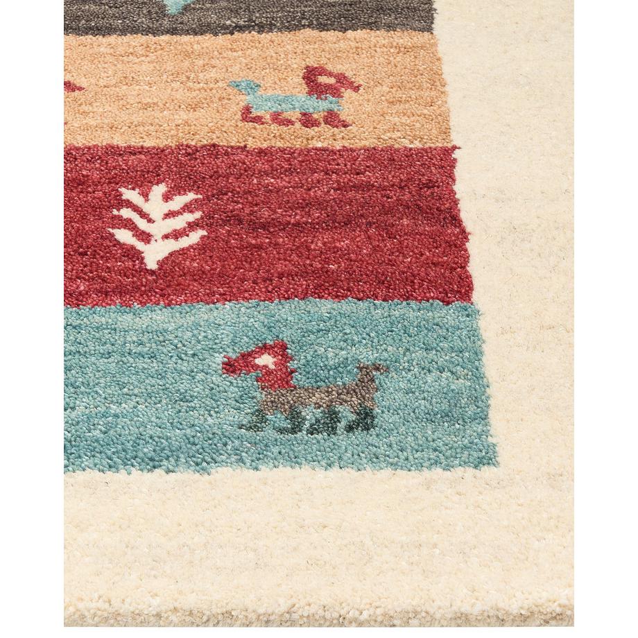 Beliani Tapis en Laine Rustique SARILAR  
