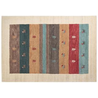 Beliani Tapis en Laine Rustique SARILAR  