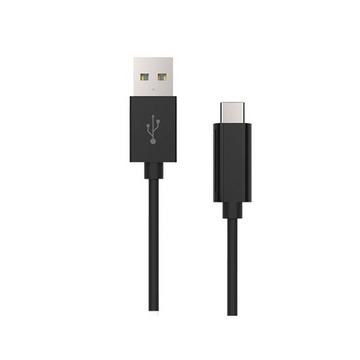 USB-C Cable to USB-A male câble USB 0,25 m USB C USB A Noir