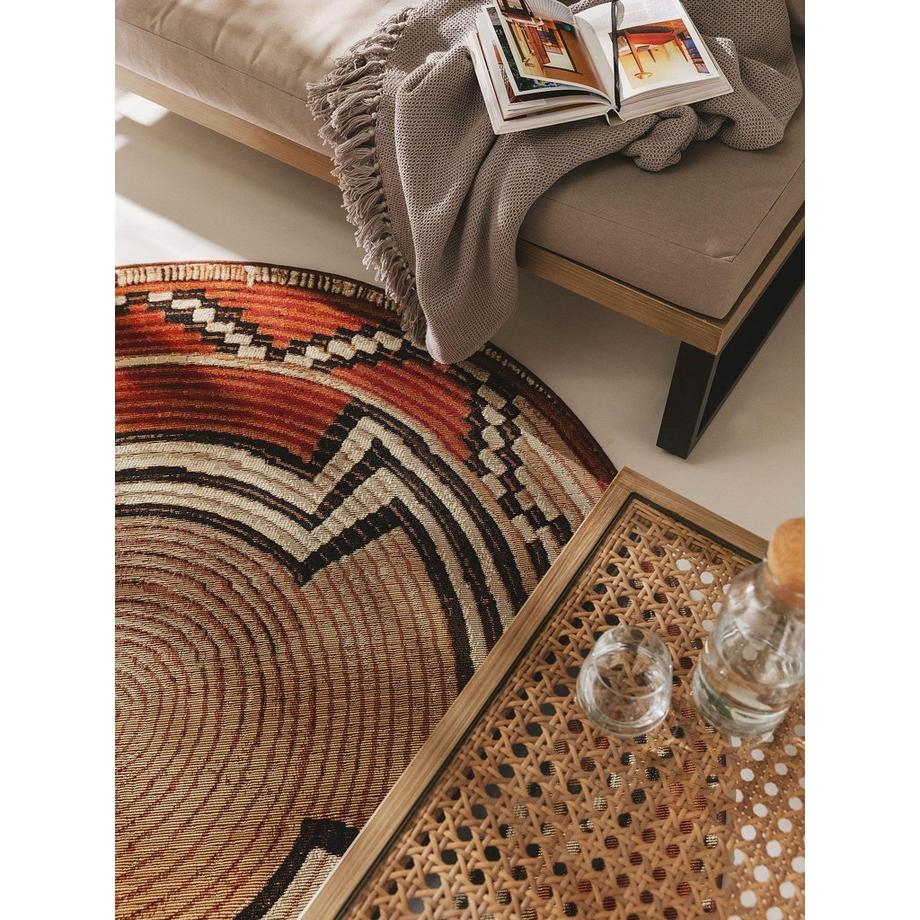 Benuta In- & Outdoor-Teppich Artis BeigeKupfer  