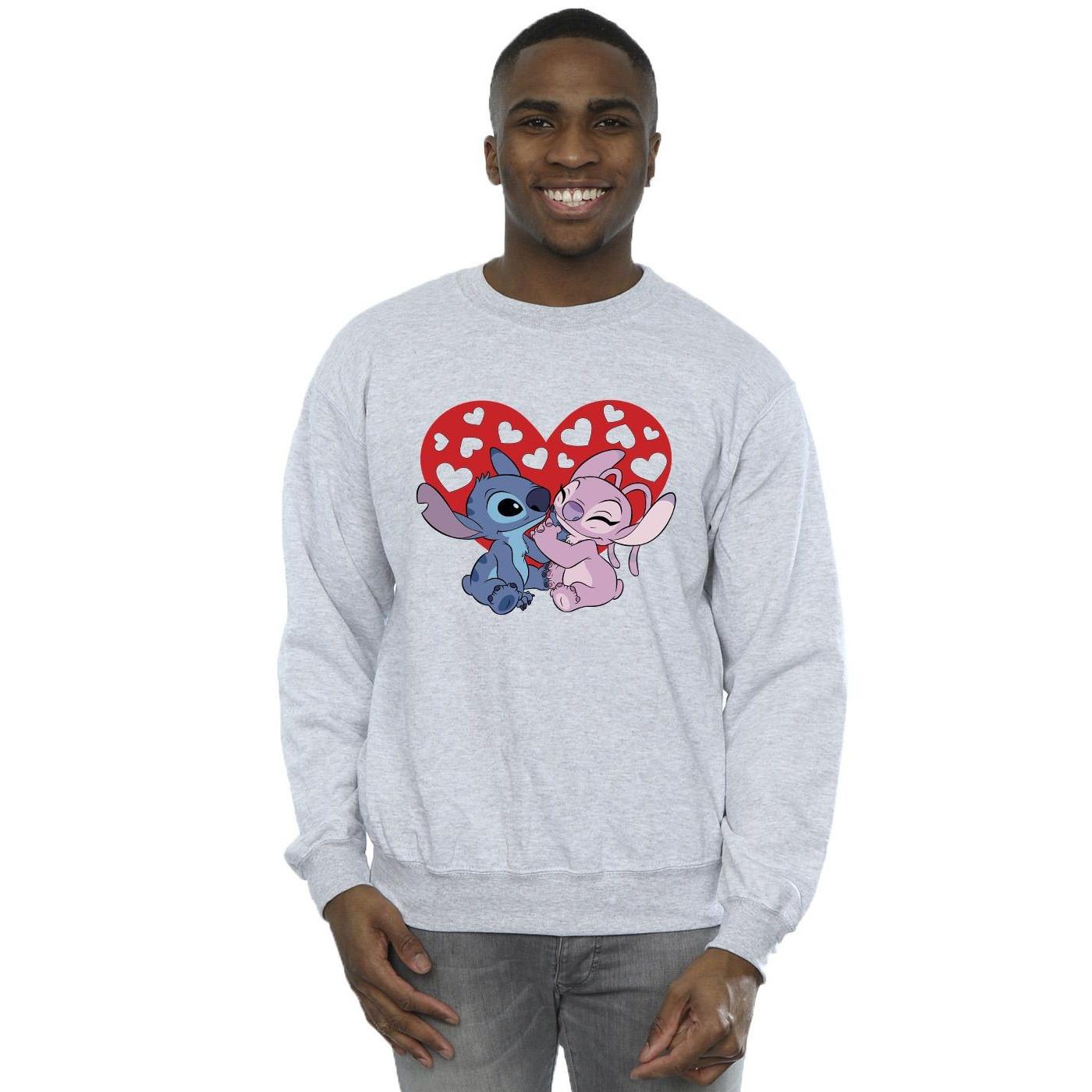 Disney  Lilo & Stitch Hearts Sweatshirt 