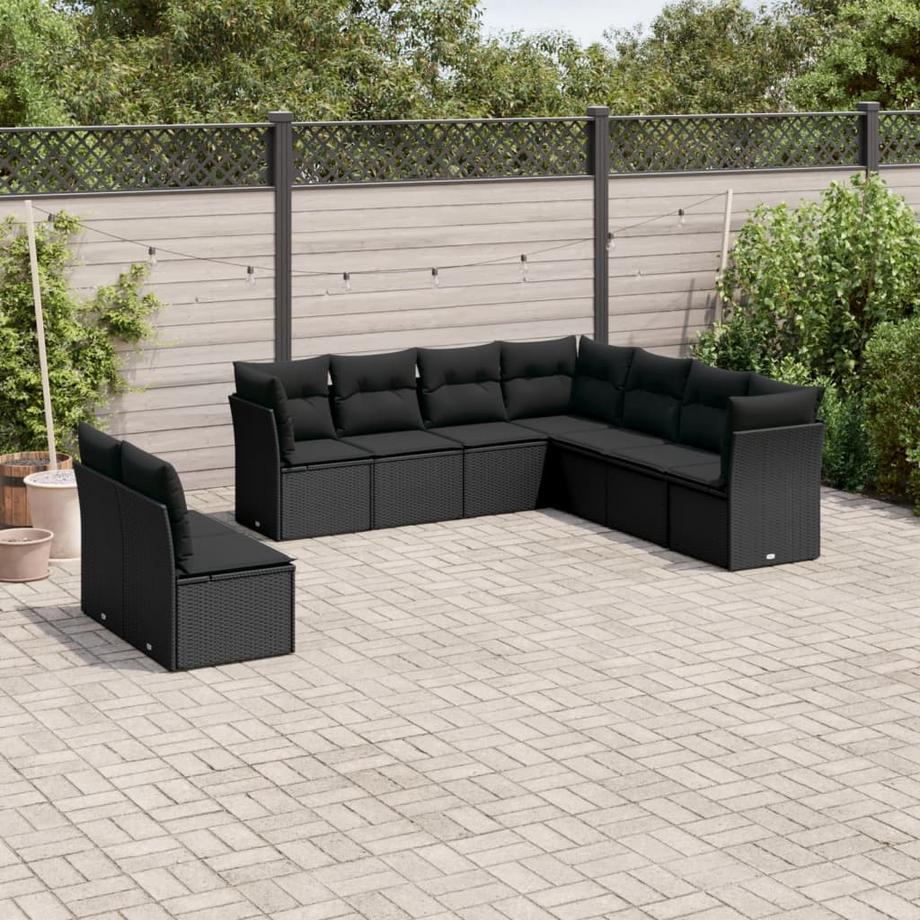 VidaXL Garten sofagarnitur poly-rattan  