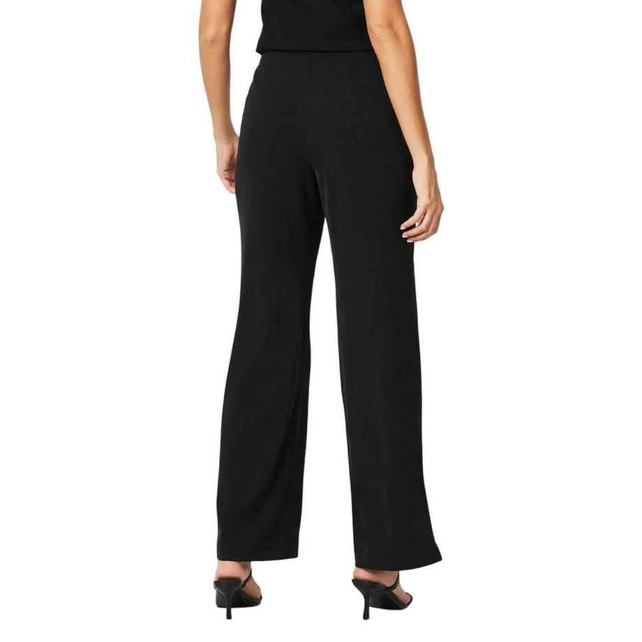 Principles Pantalon taille haute jambe droite avec ourlet fendu  