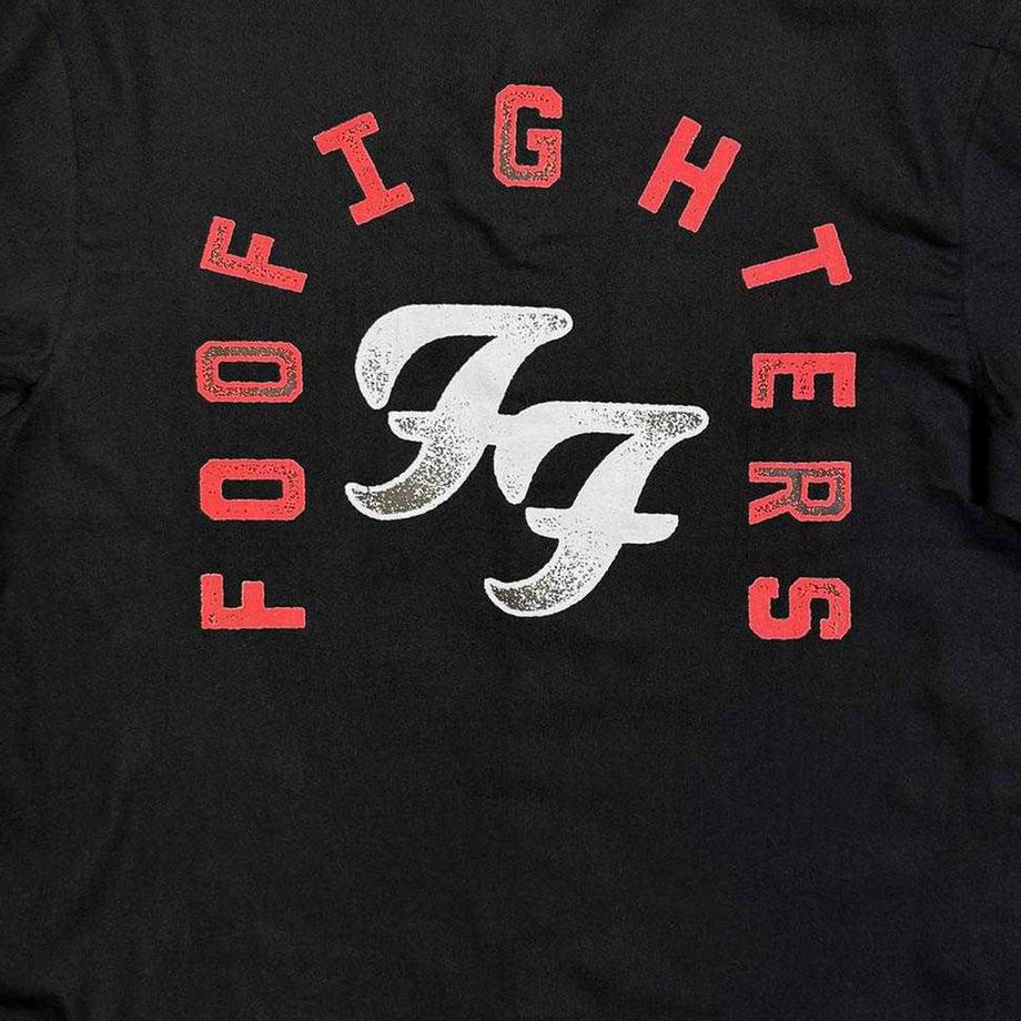 Foo Fighters Chemise à Manches Longues avec Imprimé Logo  