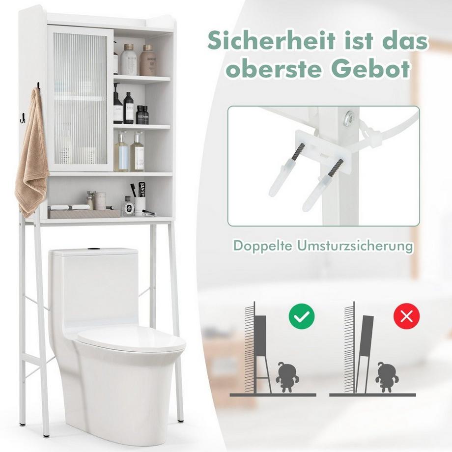 Northix Badezimmerschrank mit Schiebetür  