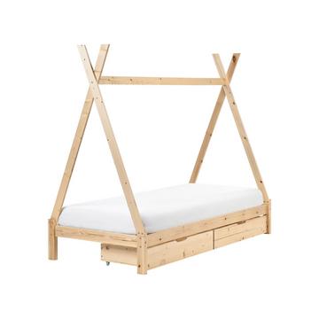 Lit à tiroirs pour enfants en Bois de pin Moderne DEVAY