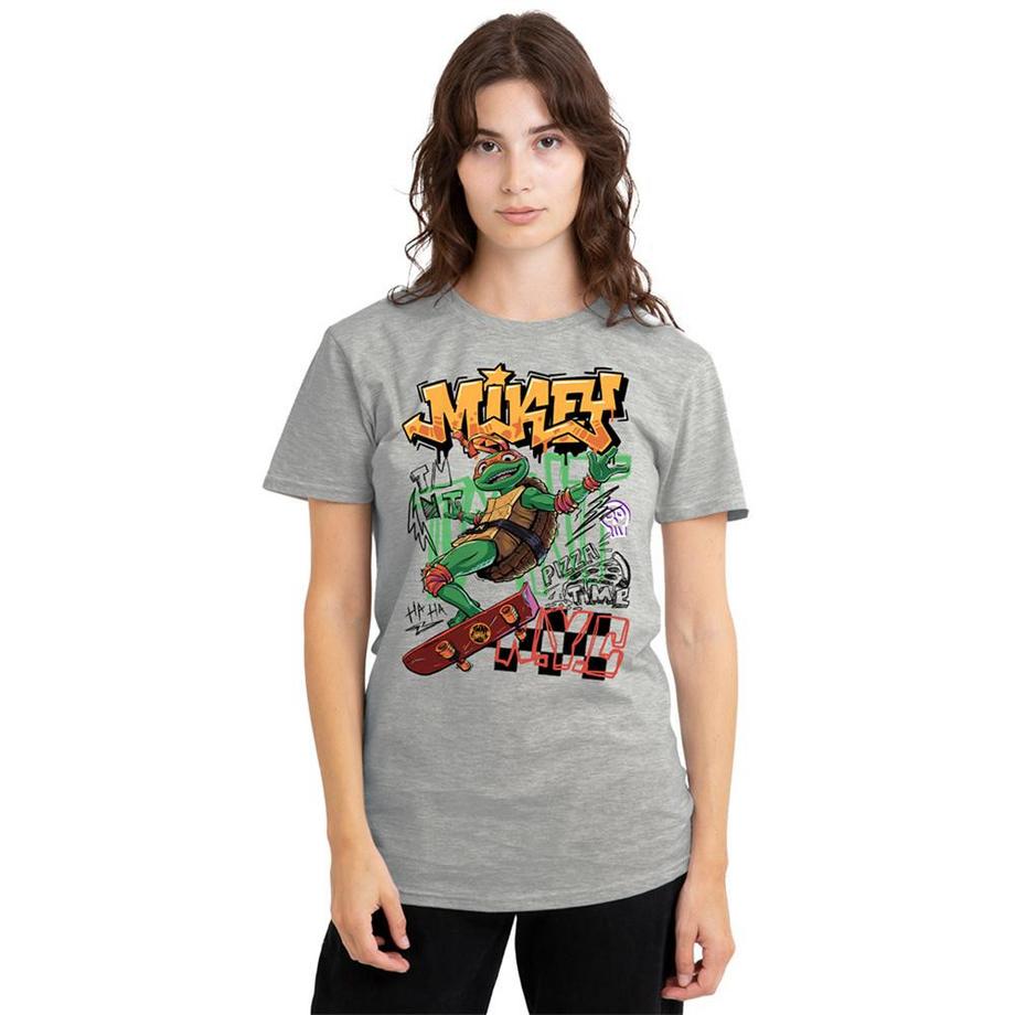 TEENAGE MUTANT NINJA TURTLE  T-ShirtMotif Michelangelo Skater 
