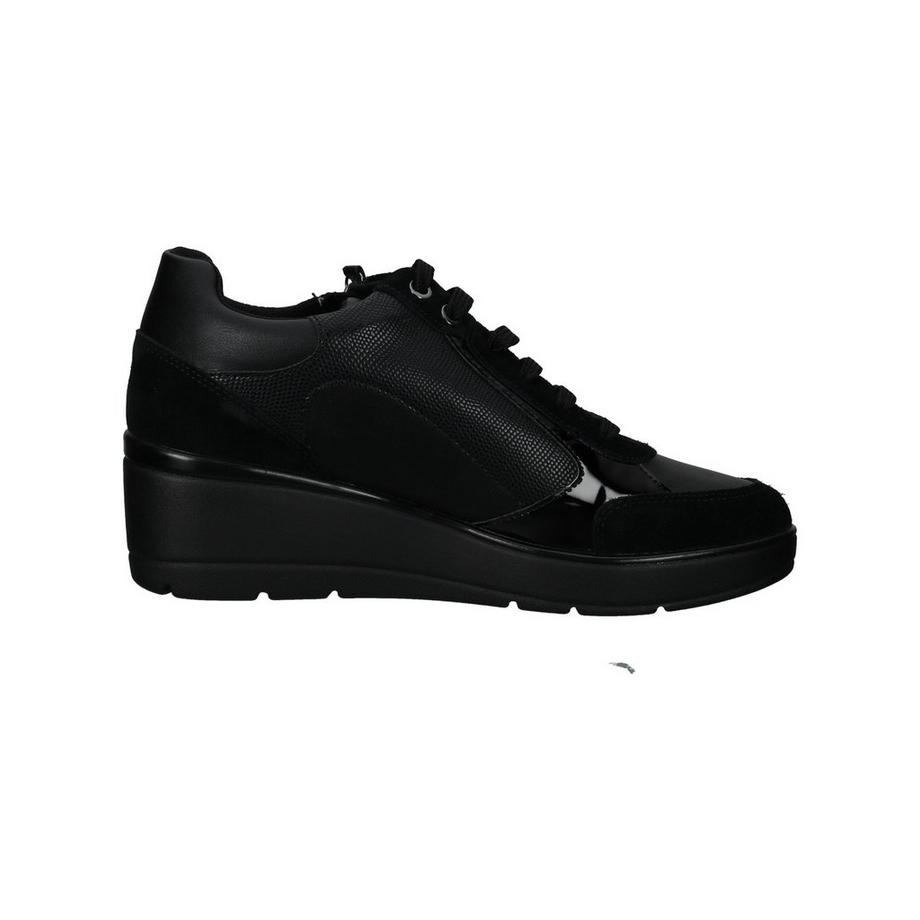 GEOX Ilde Sneaker con Zeppa e Plateau  