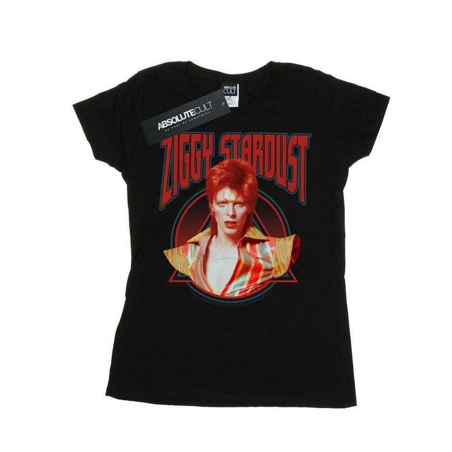David Bowie Ziggy Stardust T-Shirt Stampata  