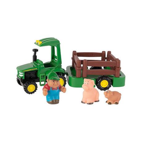 TOMY  Johnny Tractor Traktor mit Anhänger & Tierfiguren 