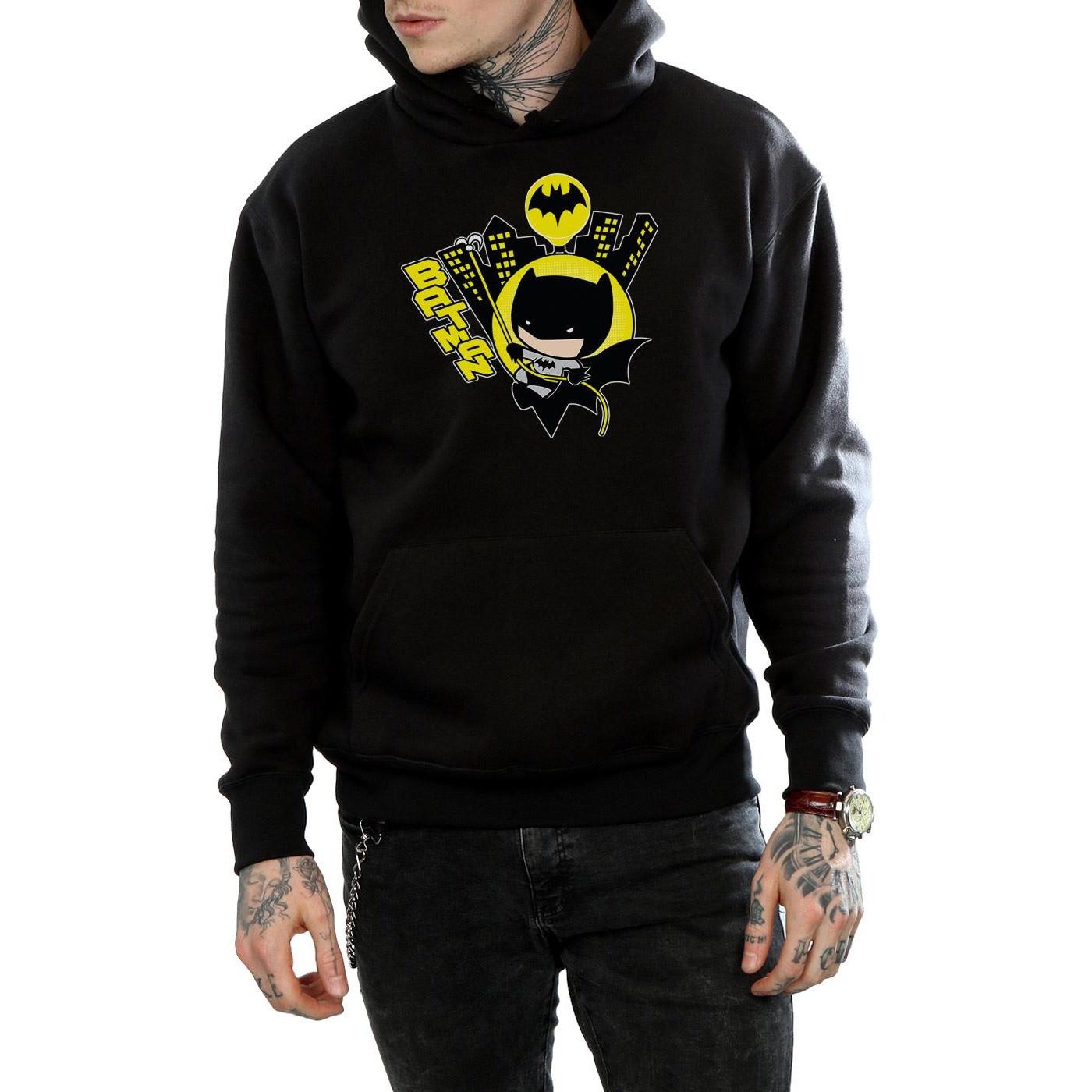 DC COMICS Batman Chibi Logo Kapuzenpullover  