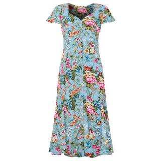 Joe Browns  Robe Longeur Genou Col V Motif Roses 