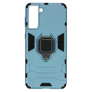 Avizar  Coque Samsung Galaxy S21 Plus Bague Bleu 