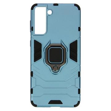 Coque Samsung Galaxy S21 Plus Bague Bleu