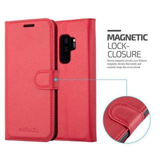 Cadorabo  Housse compatible avec Samsung Galaxy S9 PLUS - Coque de protection avec fermeture magnétique, fonction de support et compartiment pour carte 