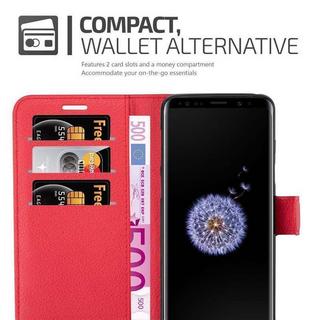 Cadorabo  Housse compatible avec Samsung Galaxy S9 PLUS - Coque de protection avec fermeture magnétique, fonction de support et compartiment pour carte 