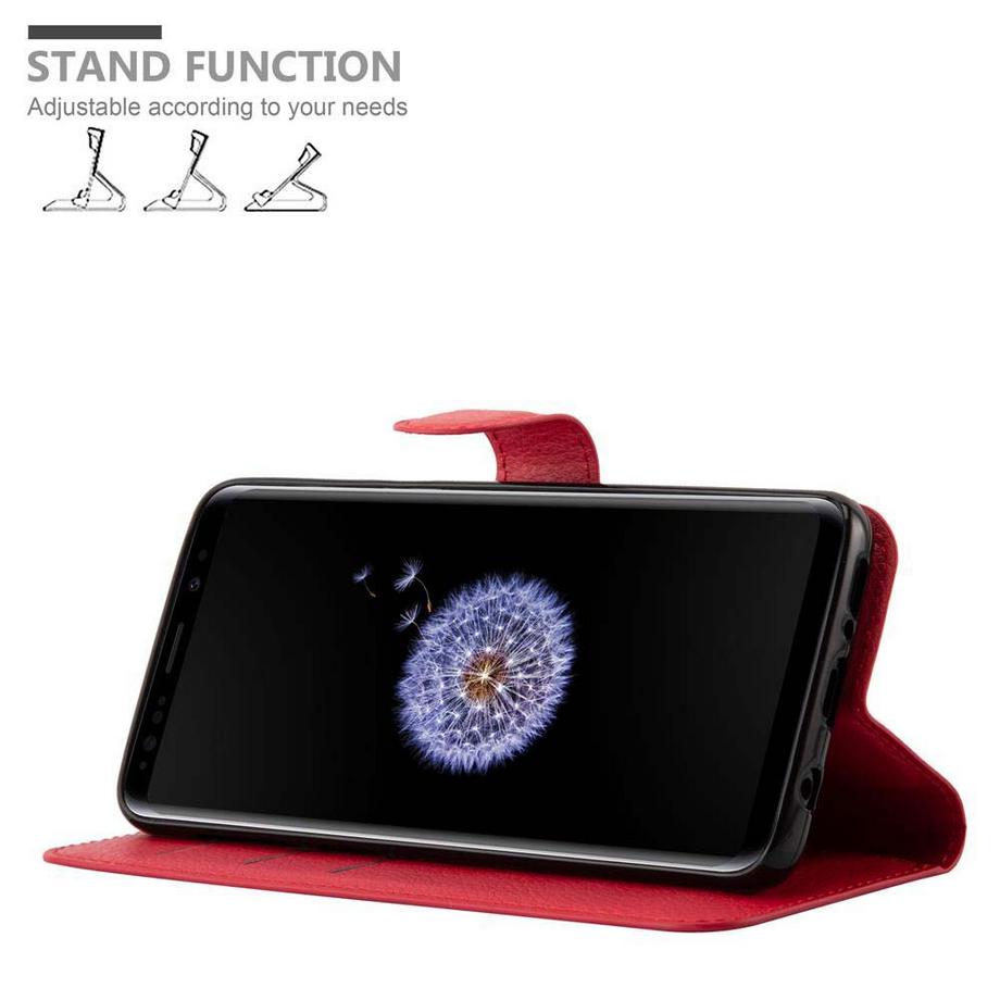 Cadorabo  Hülle für Samsung Galaxy S9 PLUS Standfunktion, Kartenfach 