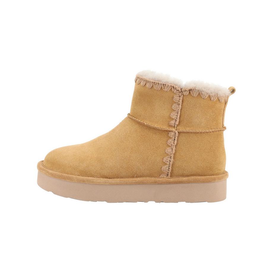 Gabor Veloursleder Stiefelette mit erhöhter Sohle  
