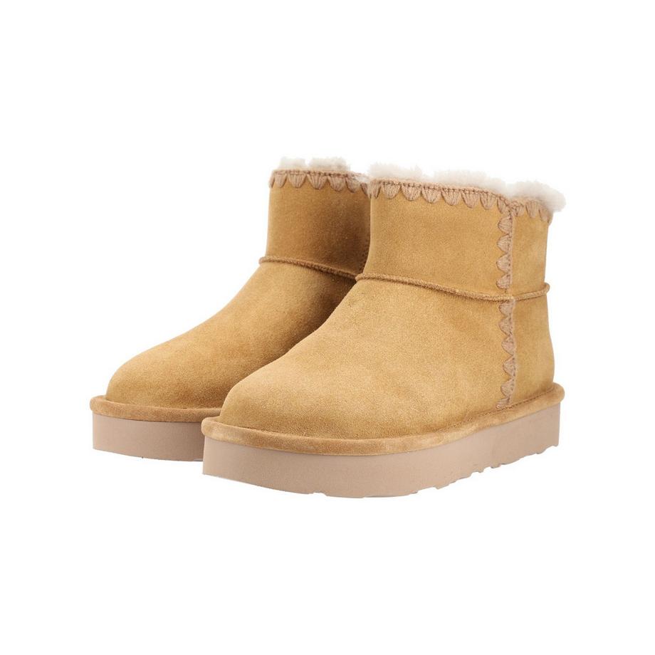 Gabor Veloursleder Stiefelette mit erhöhter Sohle  
