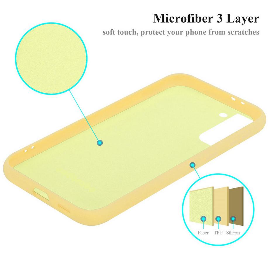 Cadorabo  Housse compatible avec Samsung Galaxy S21 PLUS - Coque de protection en silicone TPU flexible 