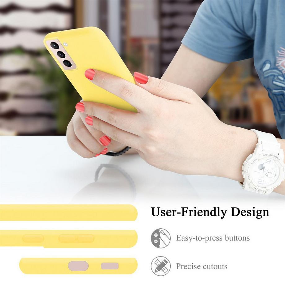 Cadorabo  Housse compatible avec Samsung Galaxy S21 PLUS - Coque de protection en silicone TPU flexible 