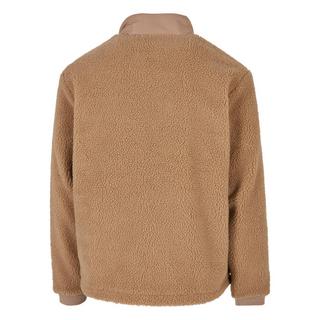 URBAN CLASSICS  sherpa-fleece patched 