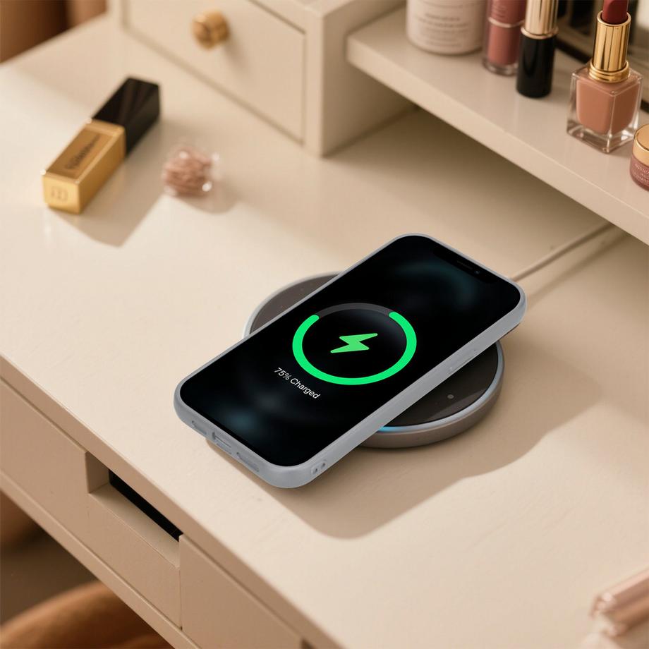 Cadorabo  iPhone 13 PRO MAX Hülle kompatibel mit MagSafe Glitzer Diamant Design 