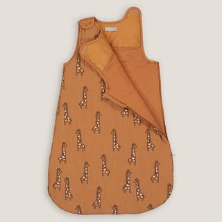La Redoute Intérieurs Baby Baumwollmusselin Schlafsack Giraffen Print  