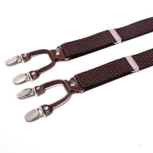 Only-bags.store Bretelle Heavy Duty Dorso a Y con 6 Clip  