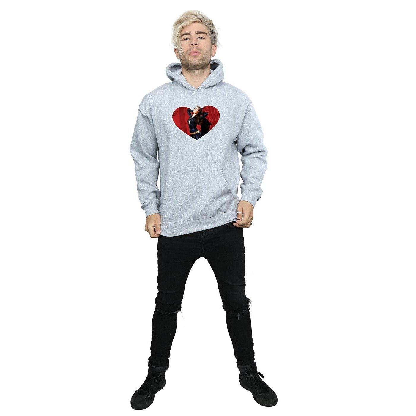 DC COMICS Batgirl Heart Sweat à Capuche  