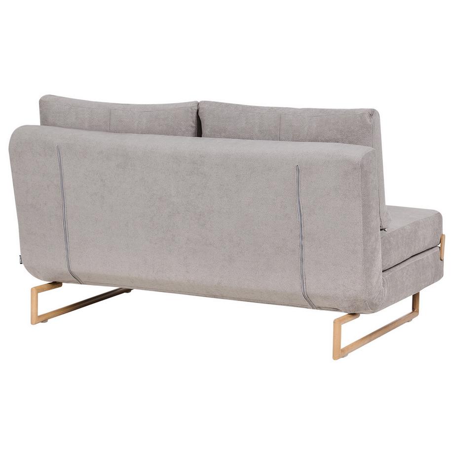 Beliani Canapé 3 places en Tissu  JERSLEV  