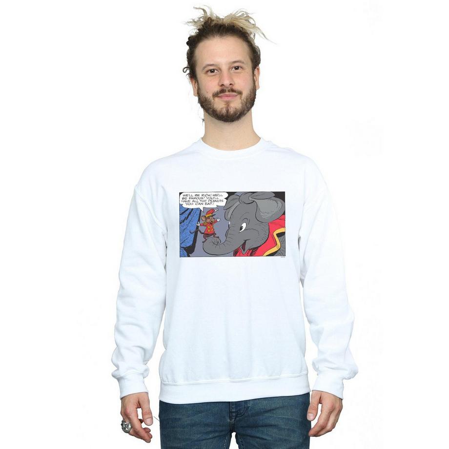 Disney Rich And Famous Felpa Stampata  