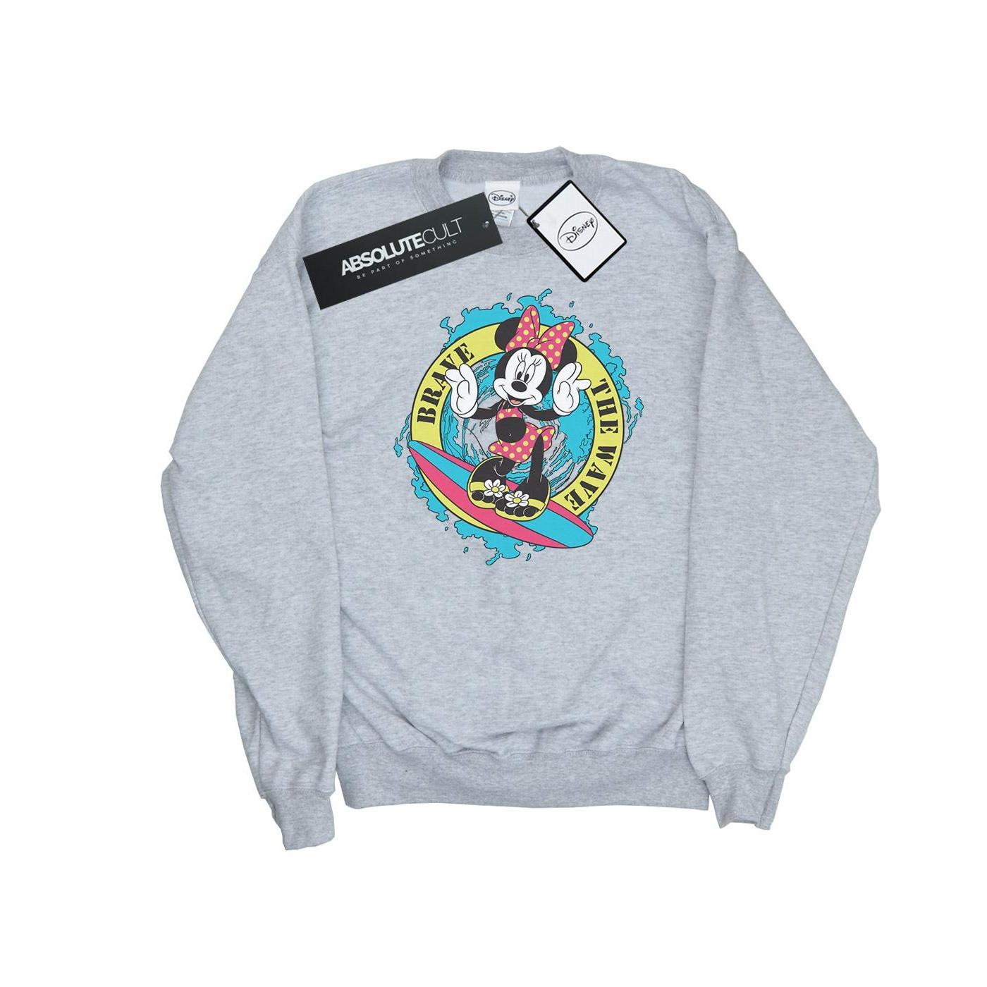 Disney  Minnie Mouse Brave The Wave Sweatshirt 