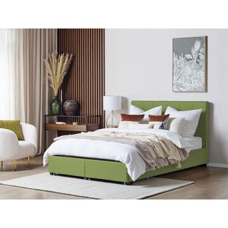 Beliani Letto contenitore en Poliestere Glamour ROCHELLE  