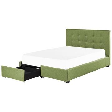 Bett mit Bettkasten aus Polyester Glamourös ROCHELLE