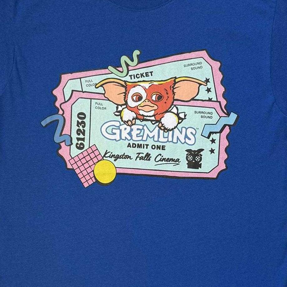 Gremlins Gizmo Ticket Grafik T-Shirt  