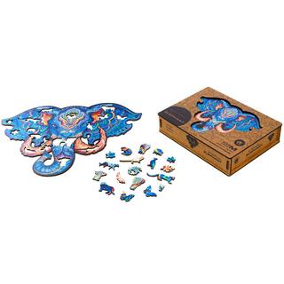 Unidragon  Éléphant (194 pièces) - puzzle en bois 