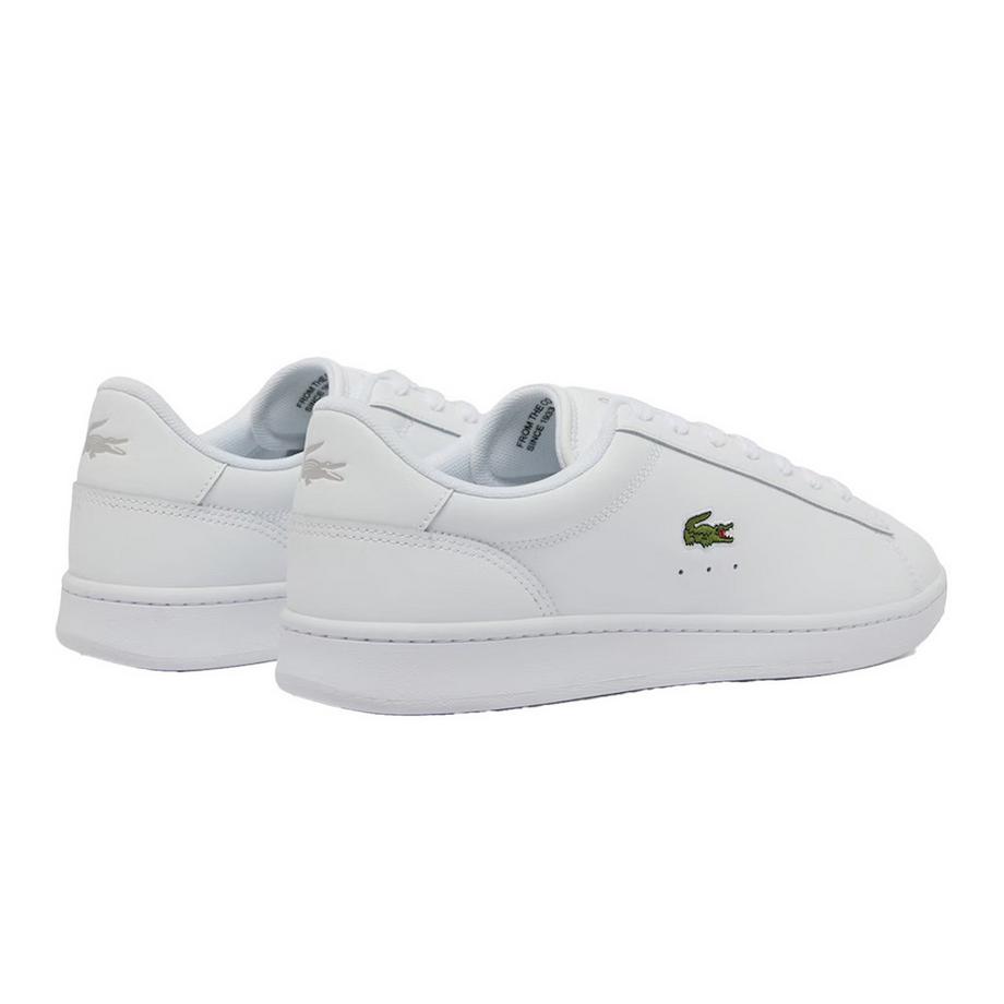 LACOSTE Carnaby Leder Sneaker Flach  