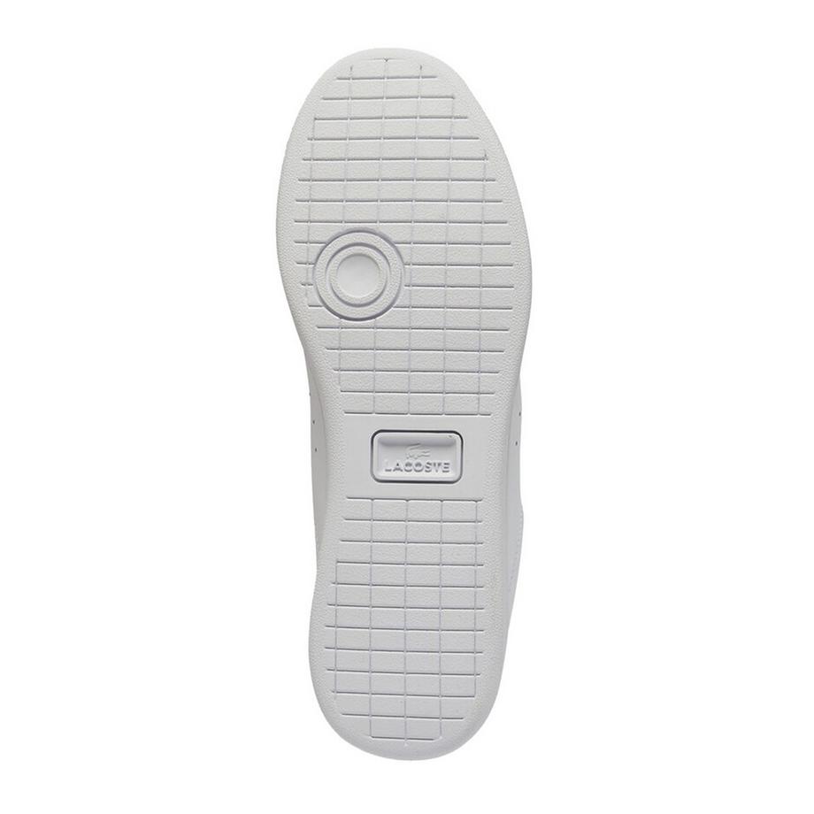LACOSTE Carnaby Leder Sneaker Flach  