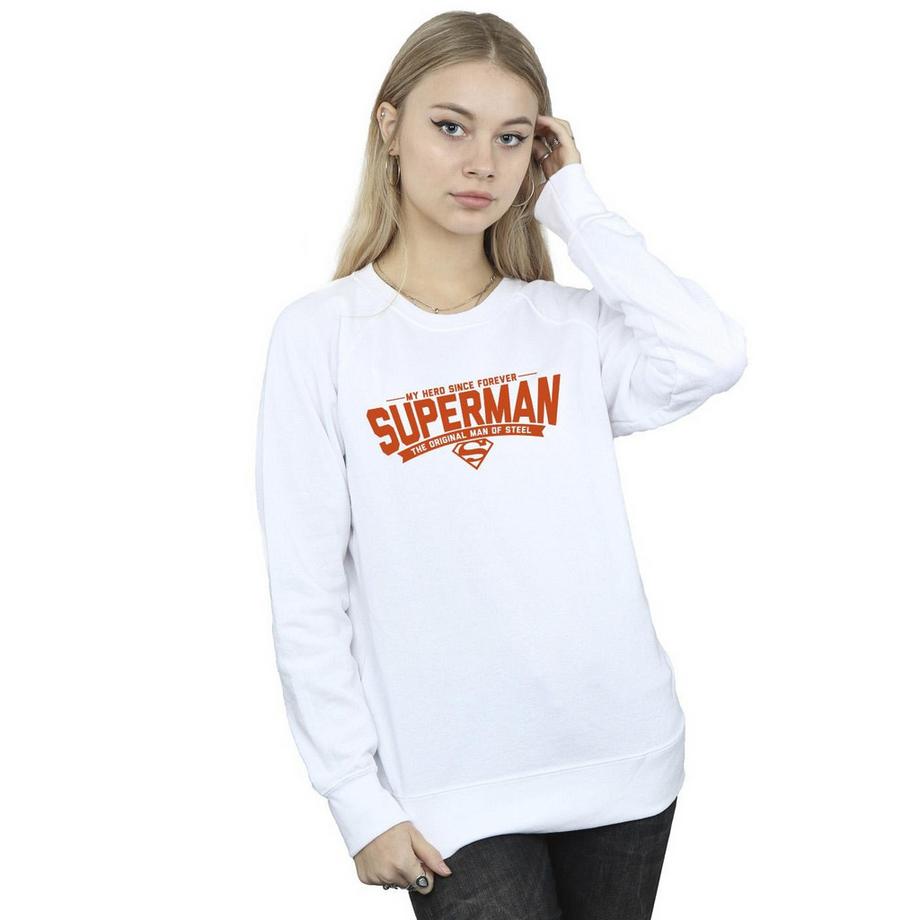 DC COMICS Superman My Hero Since Forever Sweatshirt  