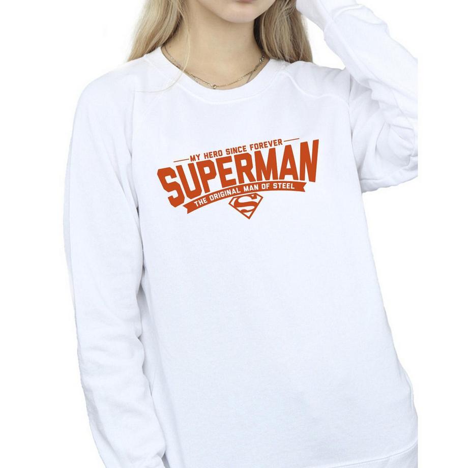 DC COMICS Superman My Hero Since Forever Sweatshirt  