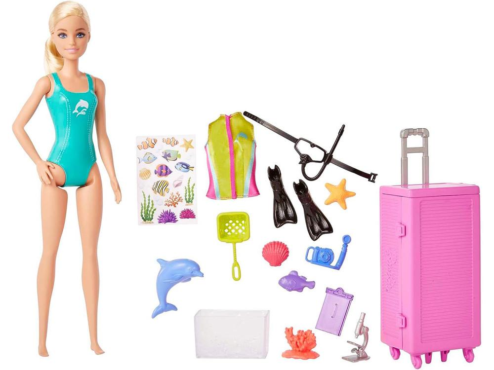 Mattel  Bambola Barbie Biologa marina 