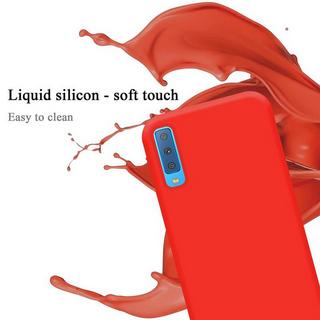 Cadorabo  Hülle für Samsung Galaxy A7 2018 TPU Silikon Liquid 